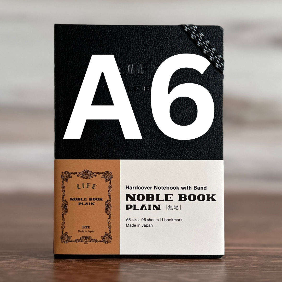 [LIFE] Noble Notebook "HARDCOVER" (A6)