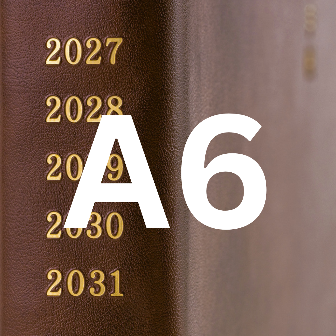 [Hobonichi 2027] 5-Year Techo (A5 & A6 / Japanese)
