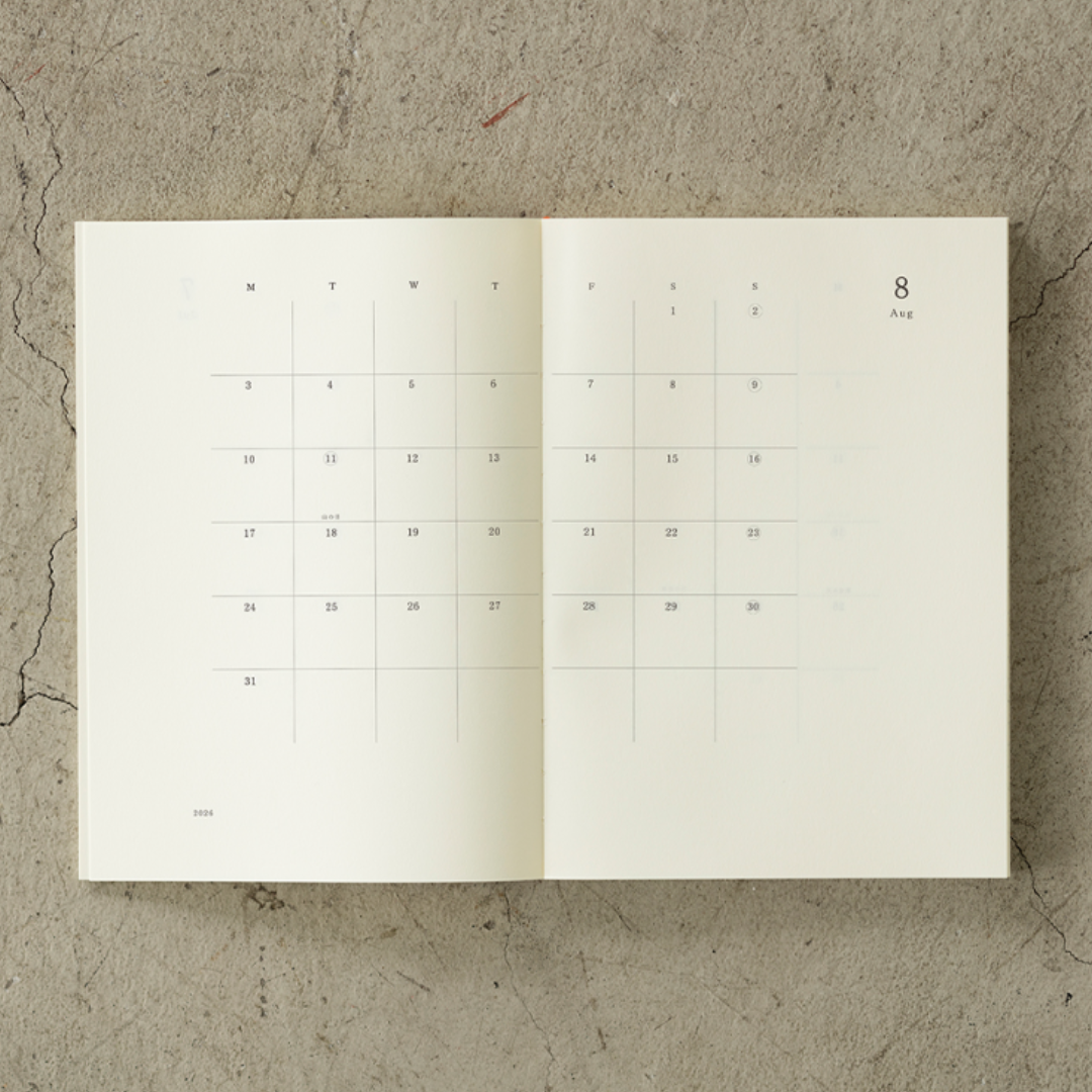[MD 2026] Monthly THIN (A5)