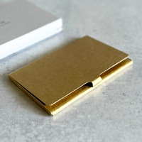 [PICUS] Brass Card Case Solid Muku