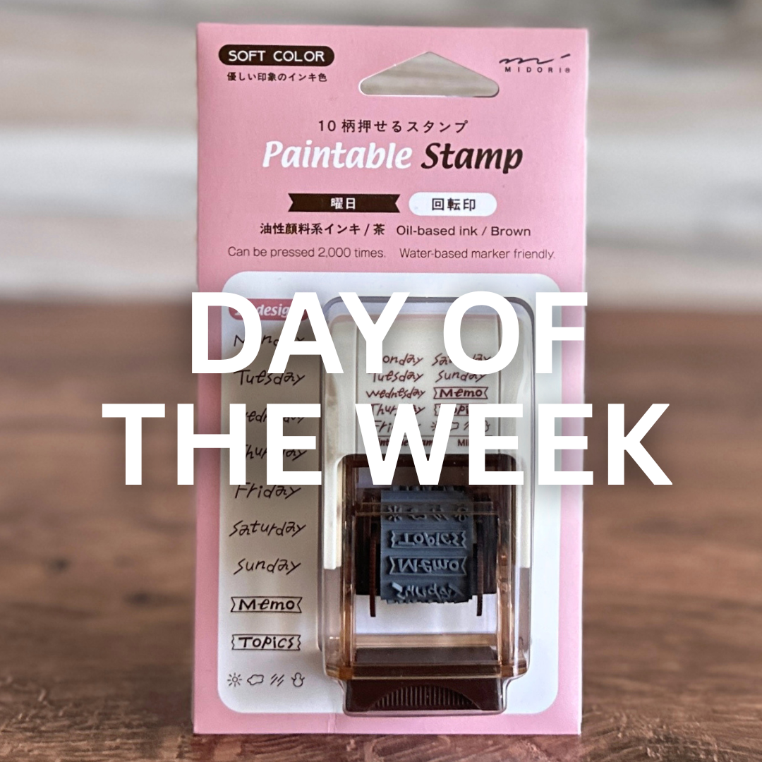 [MIDORI] Paintable Rotatable Stamp