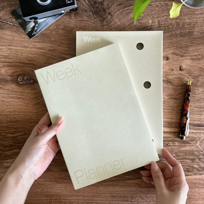 [Wilde House Paper] Week Planner