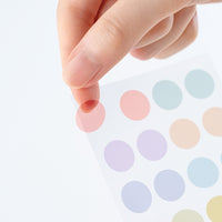 [Hobonichi] TSUKI no IRO: Transparent Dot Stickers