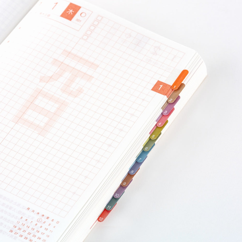 [Hobonichi] TSUKI no IRO: Index Stickers