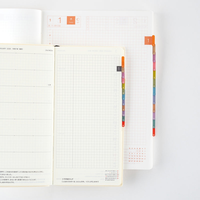 [Hobonichi] TSUKI no IRO: Index Stickers