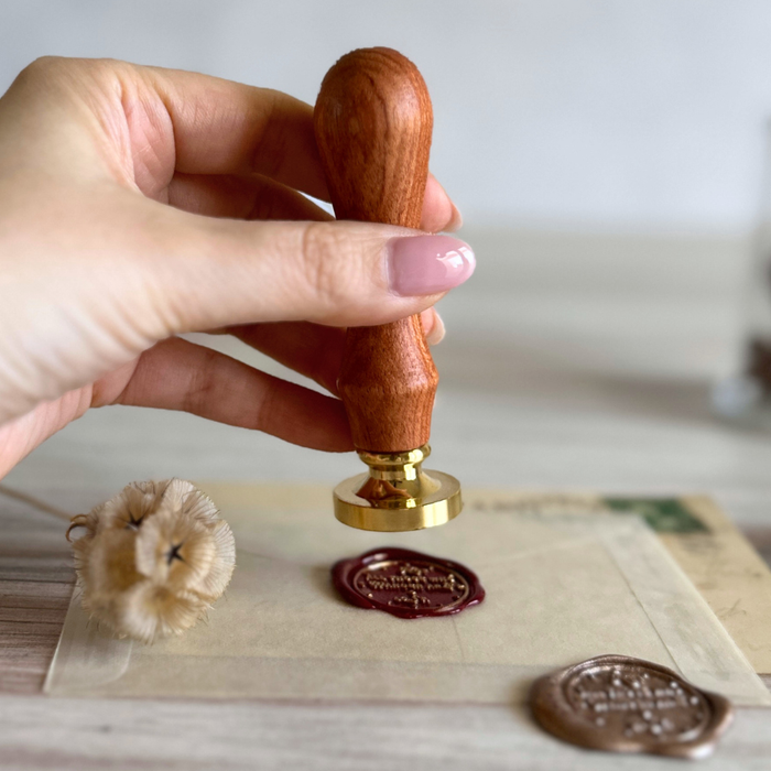 [BK Original Wax Seal] Not All Those Who Wander are Lost