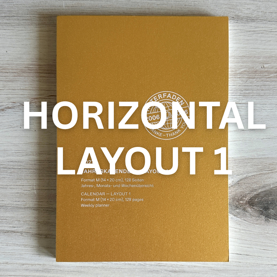 [Roterfaden 2027] Weekly Horizontal (A5)
