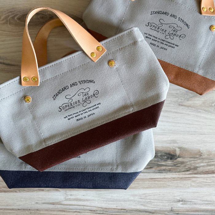 [TSL] Petite Tote // Gray Canvas