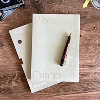 [Wilde House Paper] Week Planner
