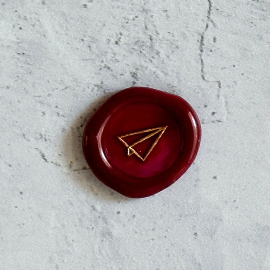 [BK Original Wax Seal] Mini Airplane