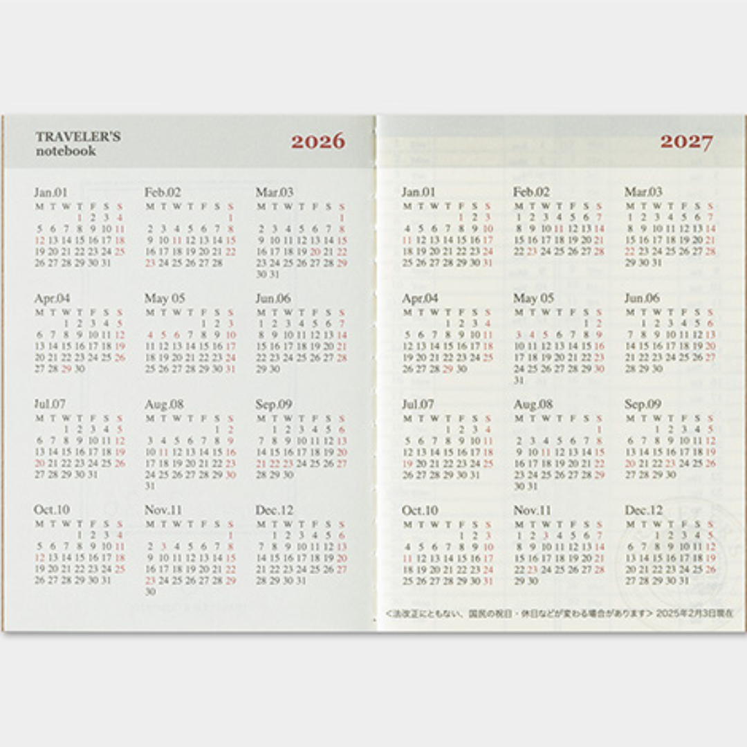 [TRC 2026] Weekly (Passport) [PRE-ORDER]