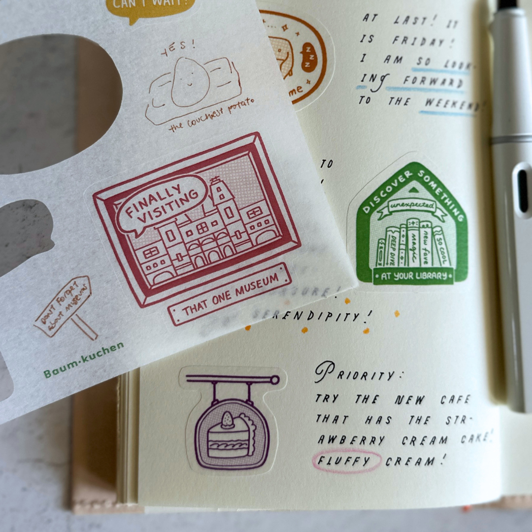 [BK Original Sticker] A Trip Around Town