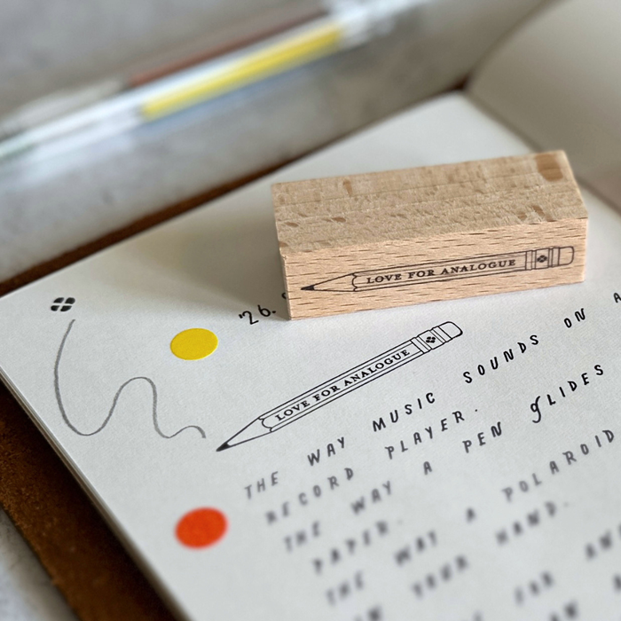 [BK Original Stamp] Love for Analogue