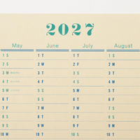 [Postalco 2027] One-Year Wall Calendar