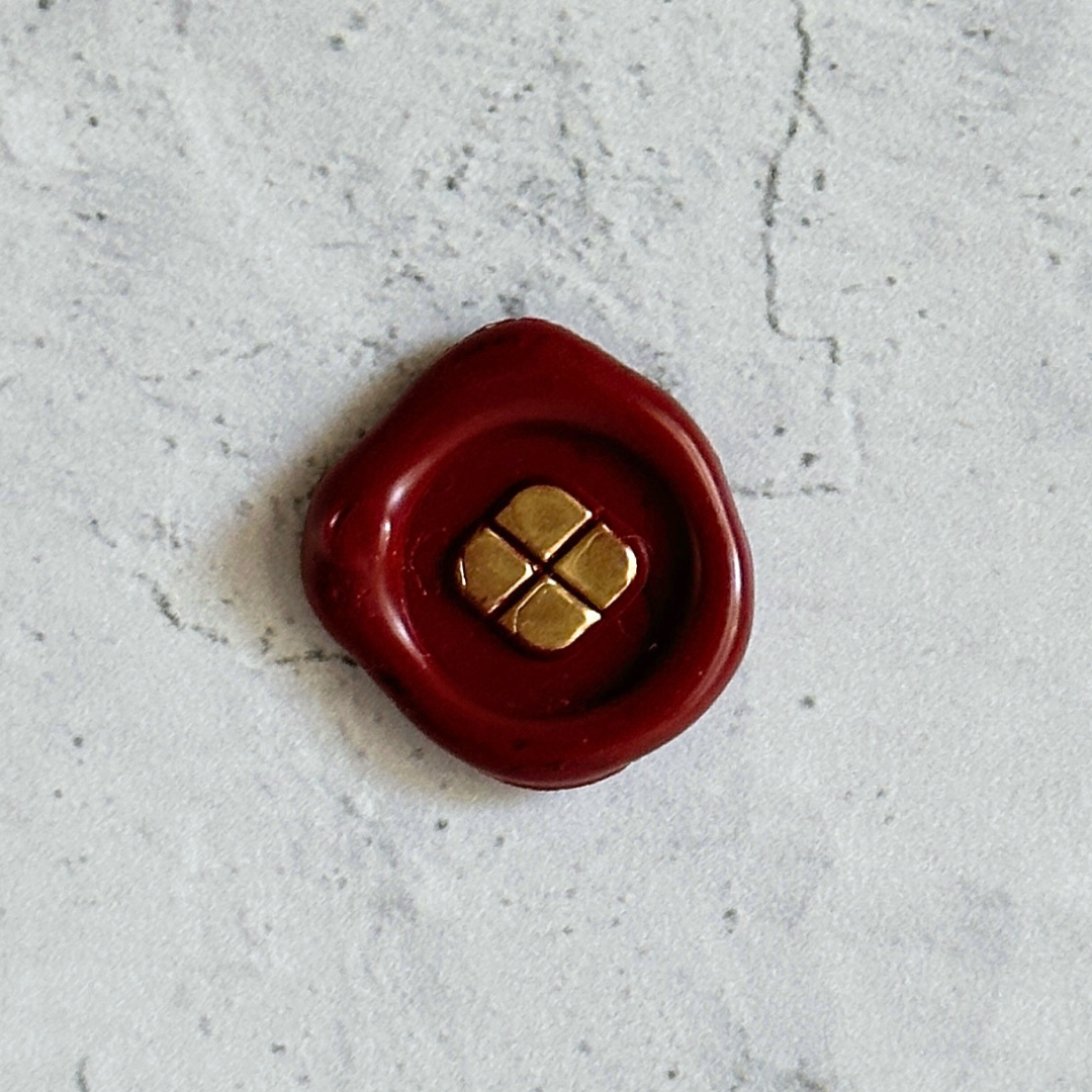 [BK Original Wax Seal] Mini BK Clover