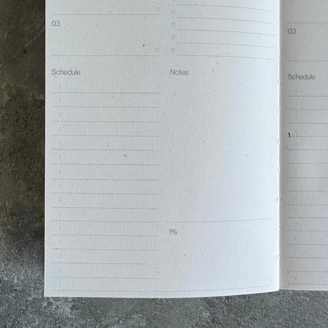 [Wilde House Paper] Day Planner