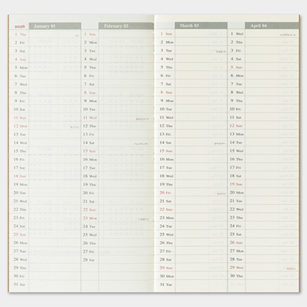 [TRC 2026] Weekly Grid + Memo [PRE-ORDER]