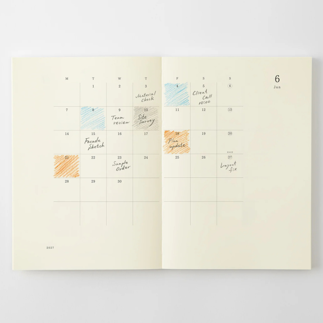 [MD 2027] Diary (4 sizes)