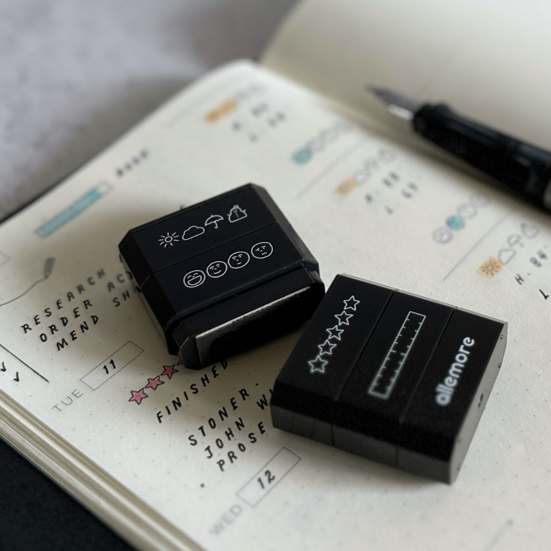 [Shachihata] Nototo 4-in-1 Linked Stamp