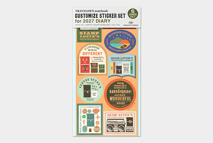 [TRC 2027] Customized Sticker Set [PRE-ORDER]