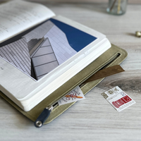 [Roterfaden] SO_26 Smoke Blue // Olive (A5)