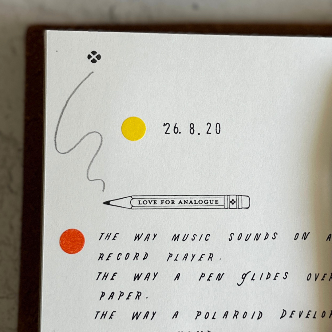 [BK Original Stamp] Love for Analogue