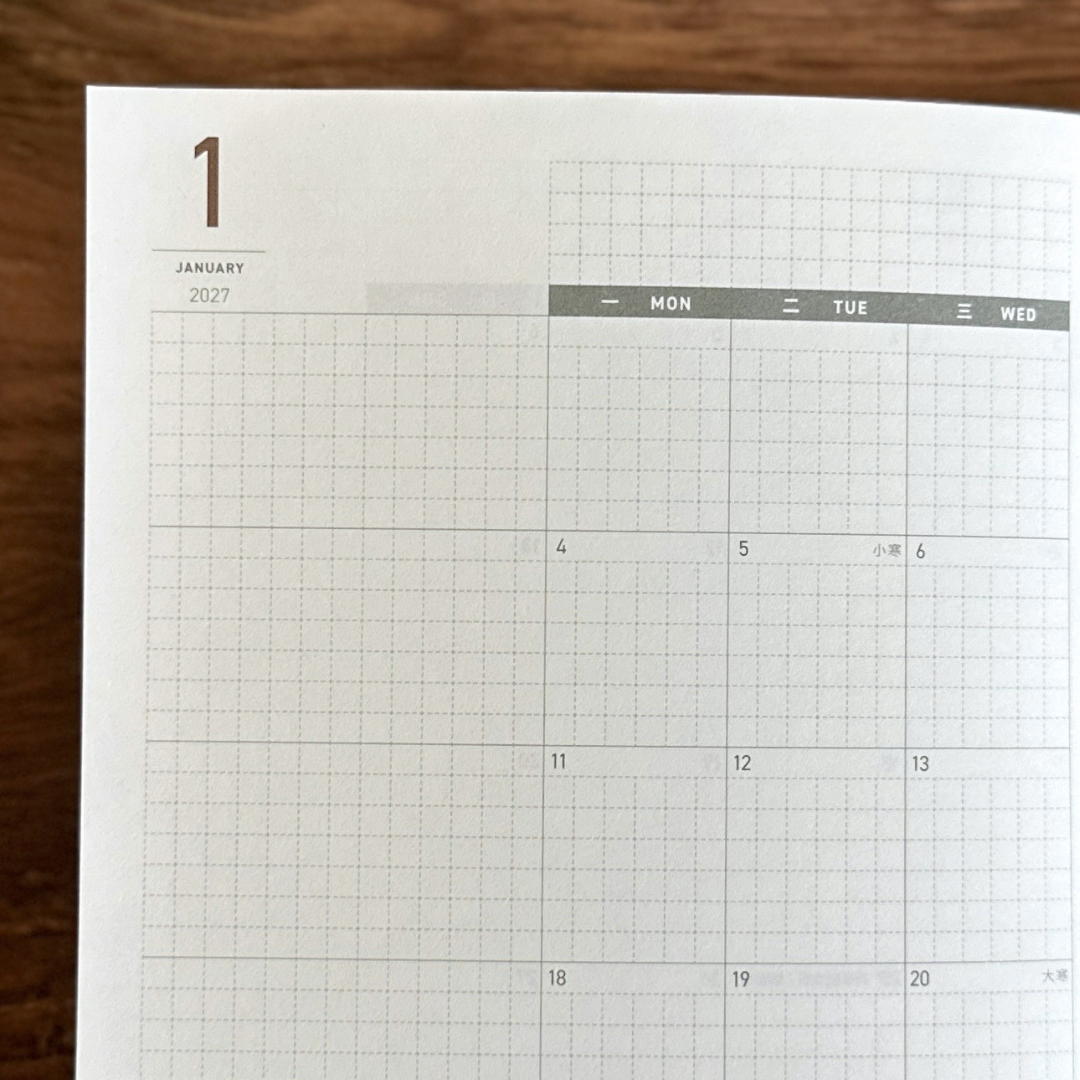 [TAKE A NOTE 2027] MINI Planner (A6)