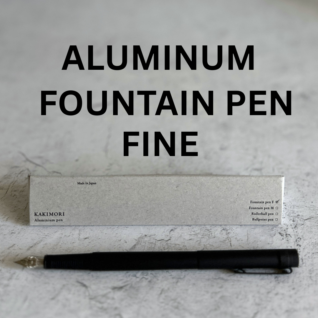 [Kakimori] Aluminum Fountain Pen