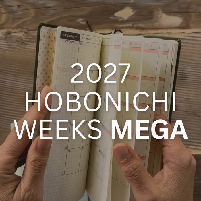 [Hobonichi 2027] Weeks MEGA (English)