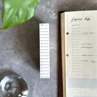[Mizushima Stamp] Schedule Bar