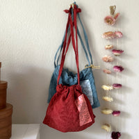 [haru nomura] "Kinchaku" Drawstring Pouch (Small)