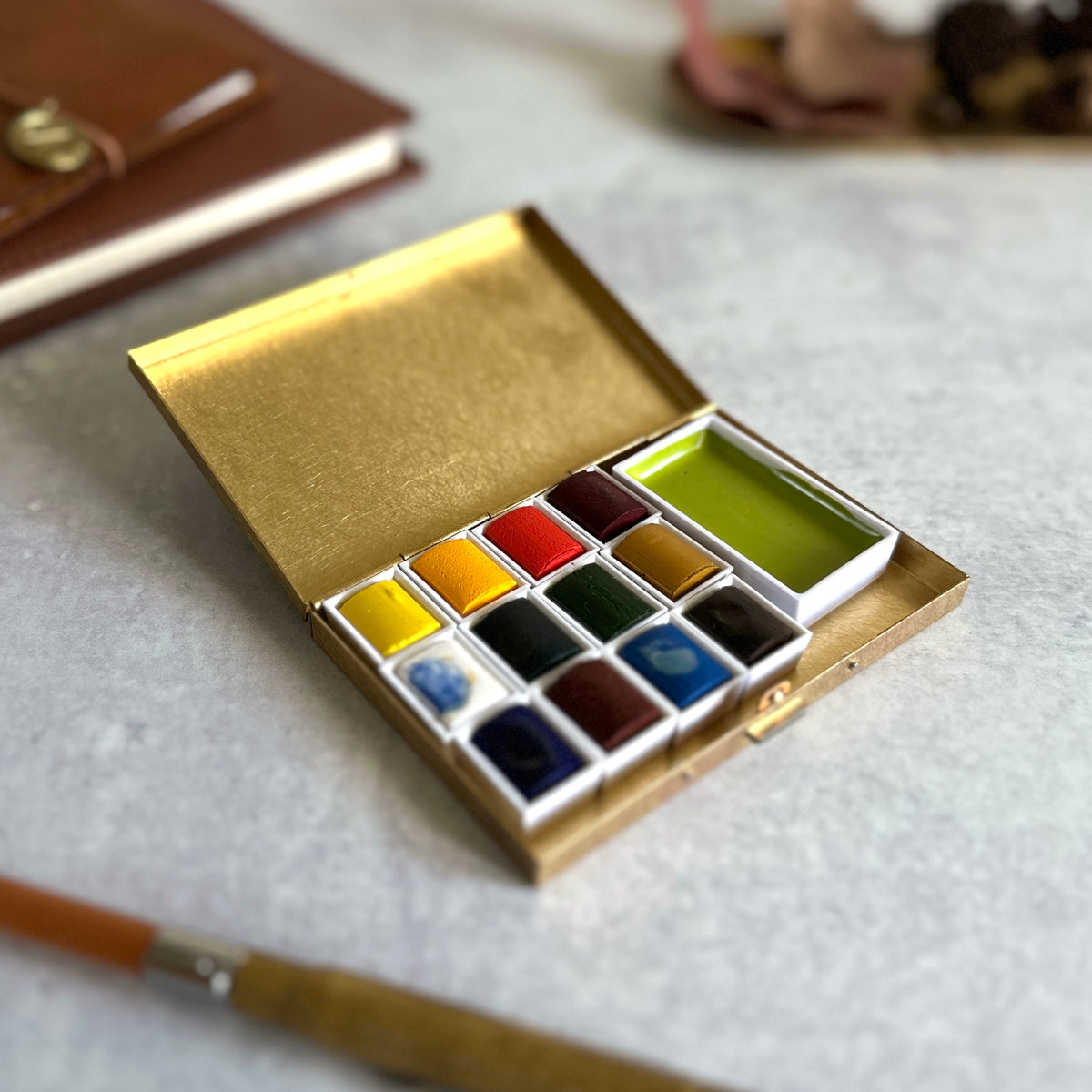 [PICUS] Brass Box Card Case