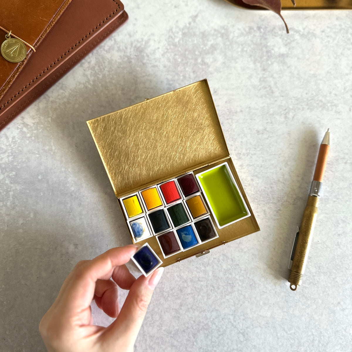 [PICUS] Brass Box Card Case