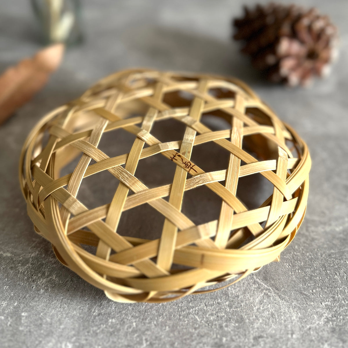 [Chicktack] Bamboo Tabletop Basket (Small)