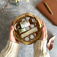 [Chicktack] Bamboo Tabletop Basket (Small)