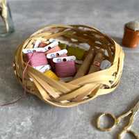 [Chicktack] Bamboo Tabletop Basket (Small)