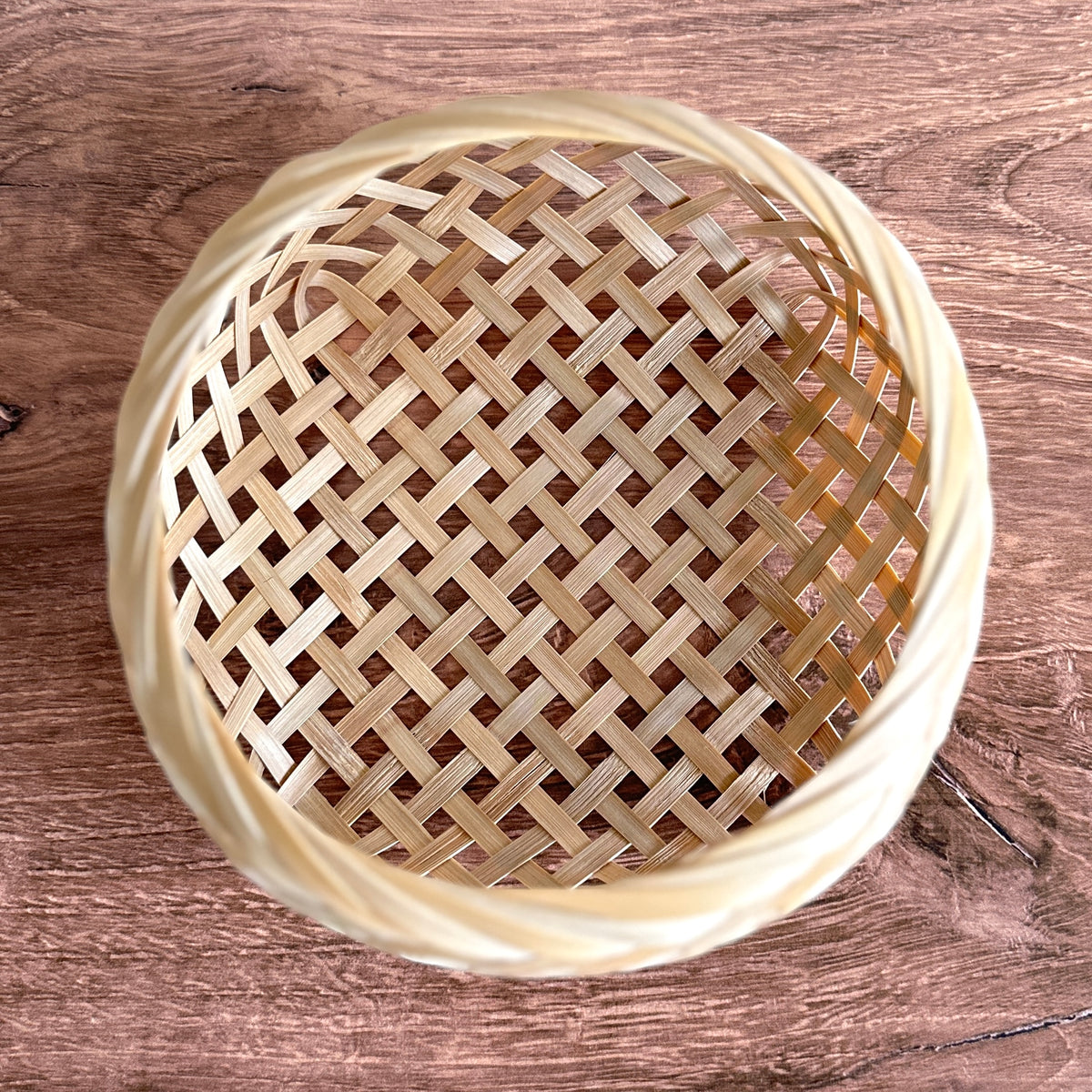 [Chicktack] Bamboo Tabletop Basket (Medium)