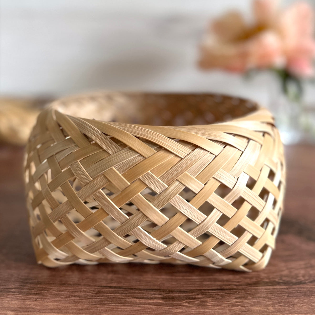 [Chicktack] Bamboo Tabletop Basket (Medium)