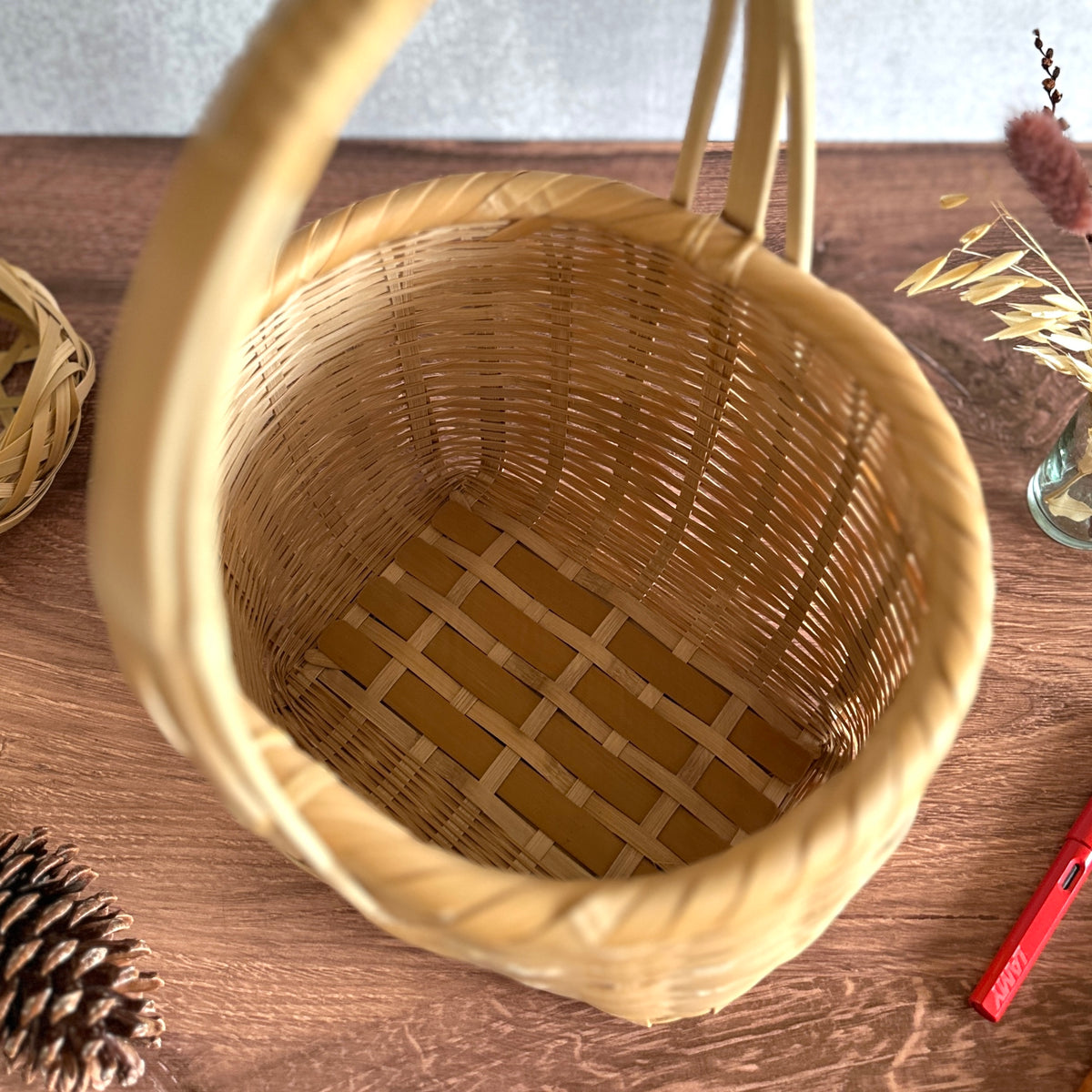 [Chicktack] Bamboo Market Basket