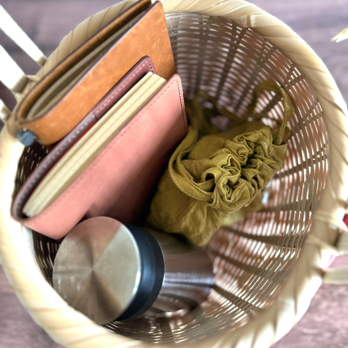 [Chicktack] Bamboo Market Basket