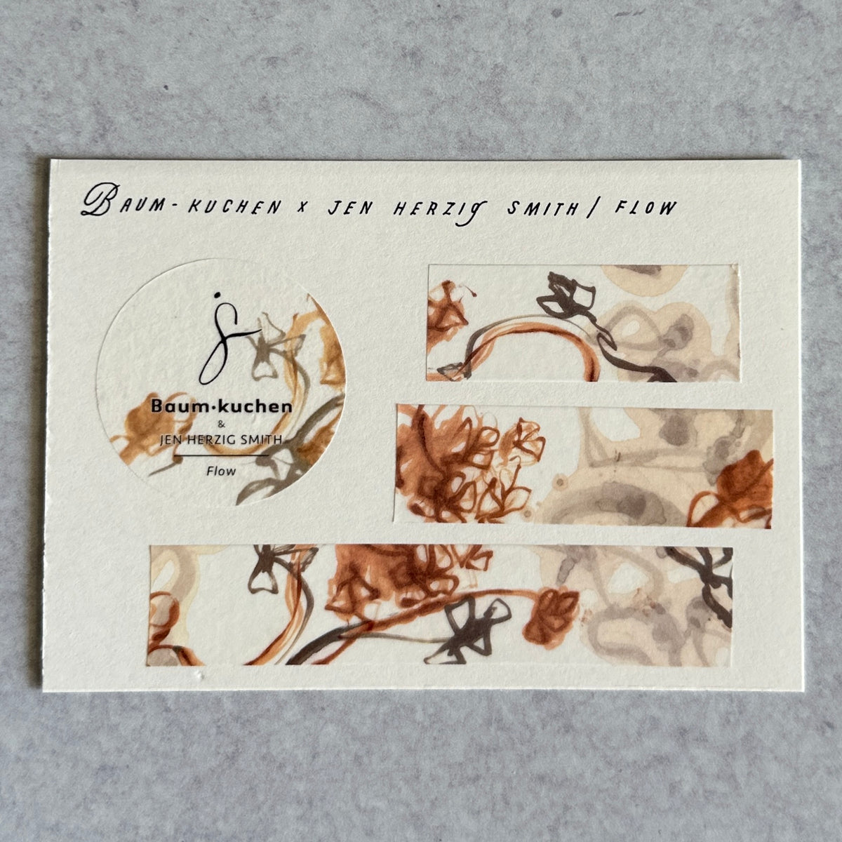 [BK Original Tape] "Flow" by Jen Herzig Smith