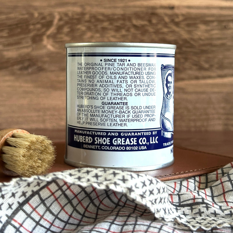 Leather Care] Huberd's Shoe Grease – Baum-kuchen