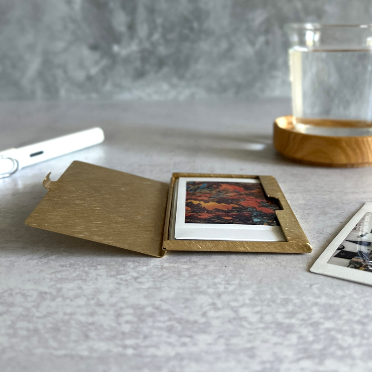 [PICUS] Brass Card Case Solid Muku