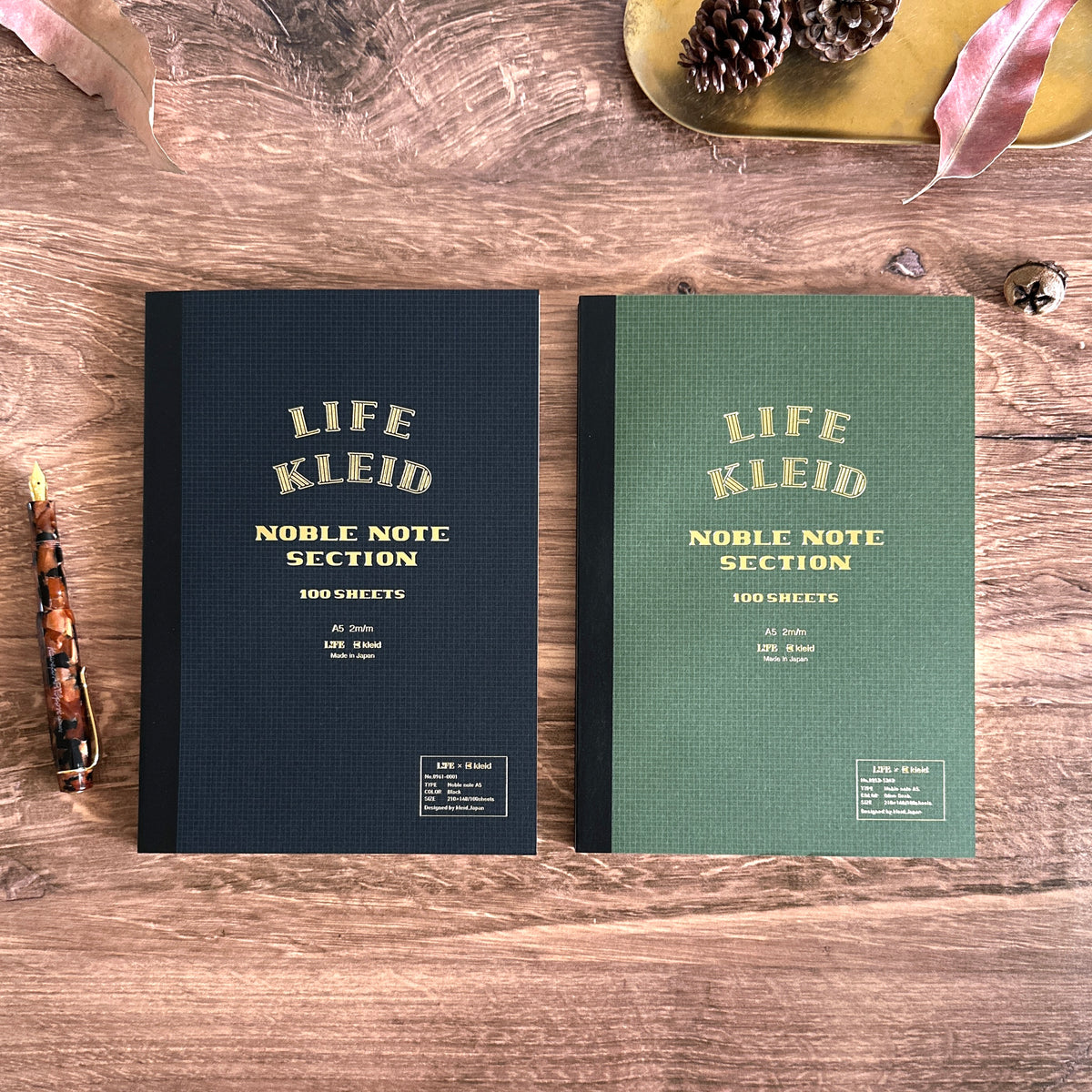 [KLEIDxLIFE] Noble Grid Notebook (A5)
