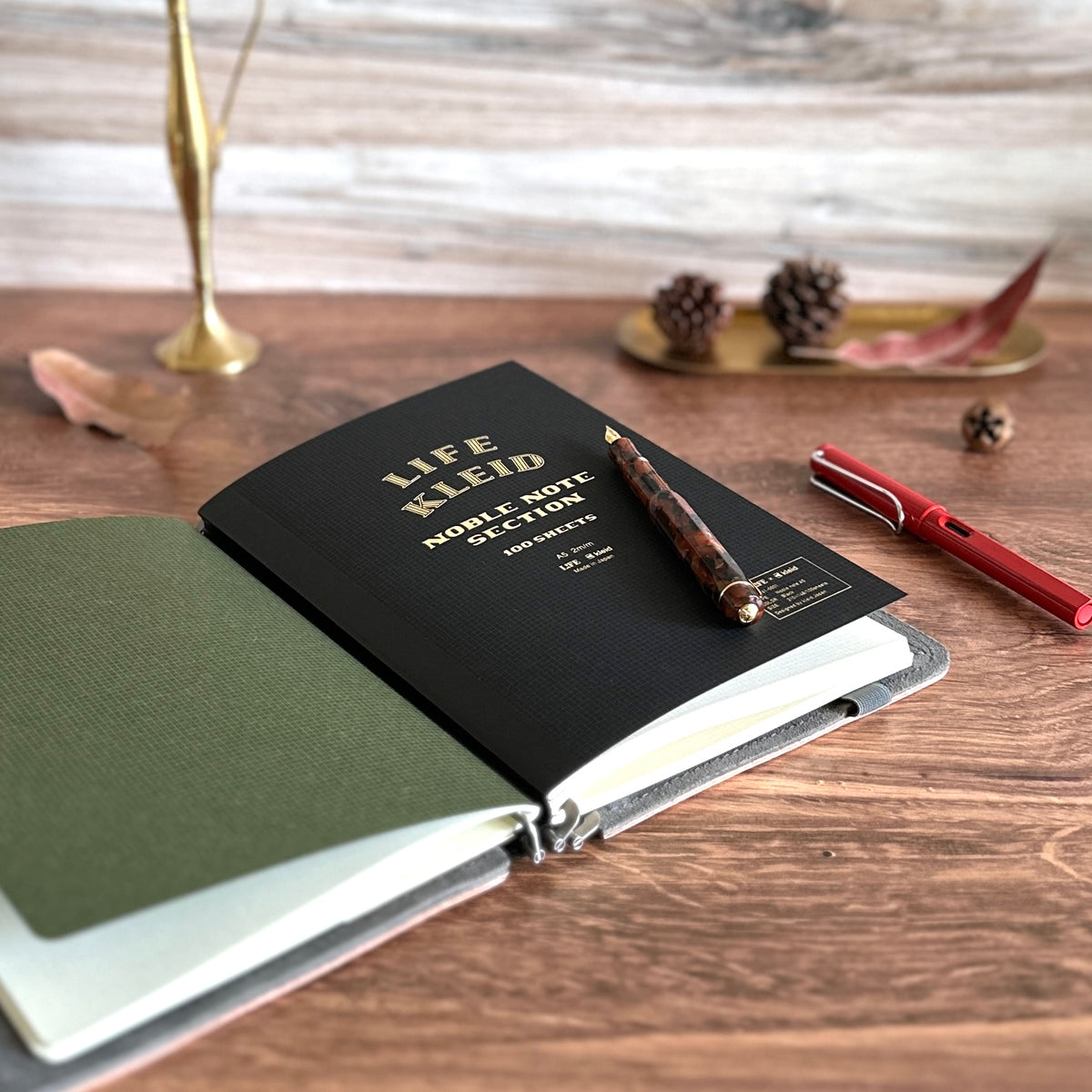 [KLEIDxLIFE] Noble Grid Notebook (A5)