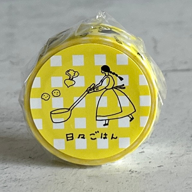 [necktie × mizushima Masking Tape] Everyday Meals