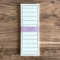 [Classiky]Letterpress Folded Memo Card