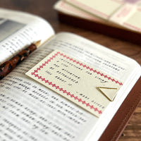 [Classiky]Letterpress Folded Memo Card