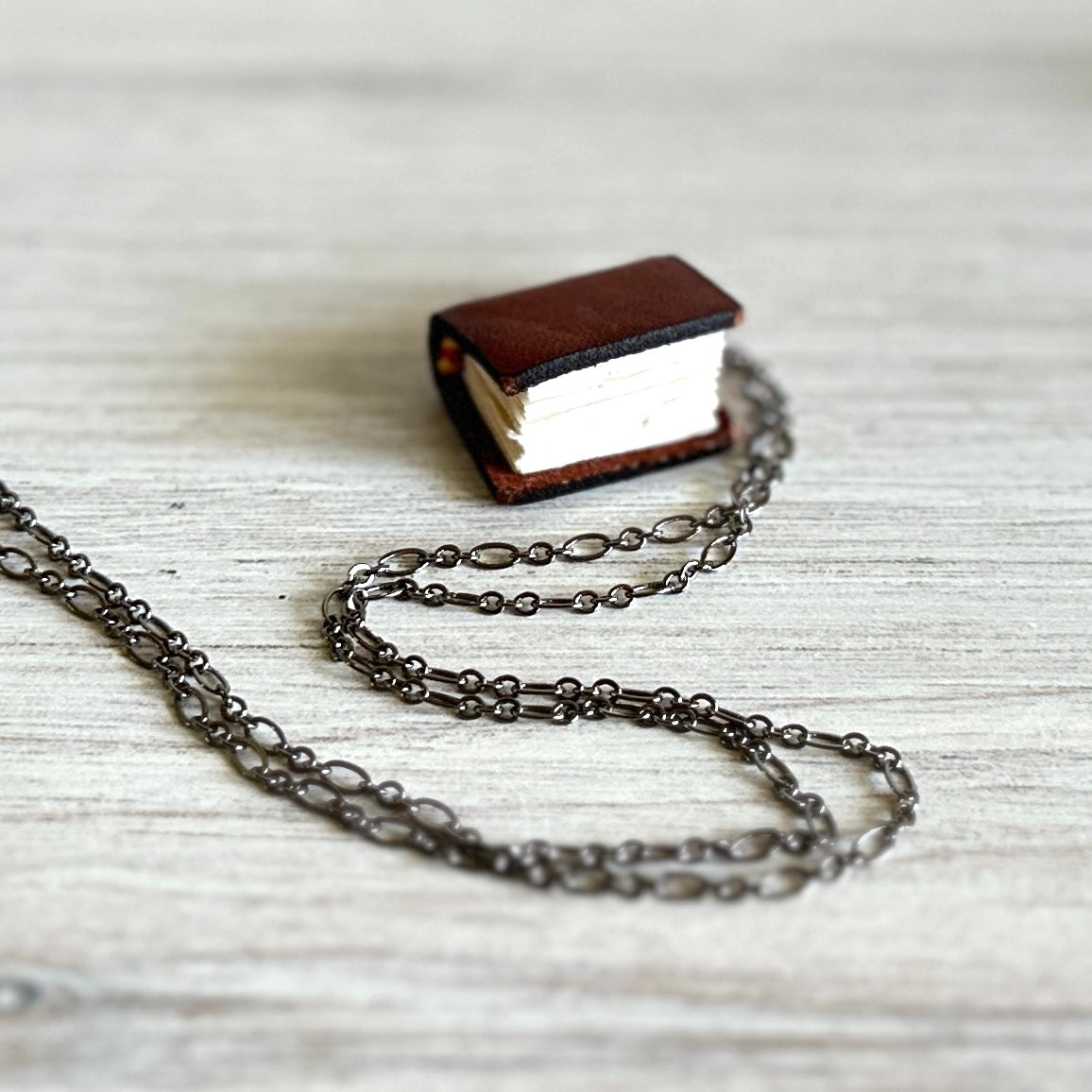 [Peg and Awl] The Book Necklace