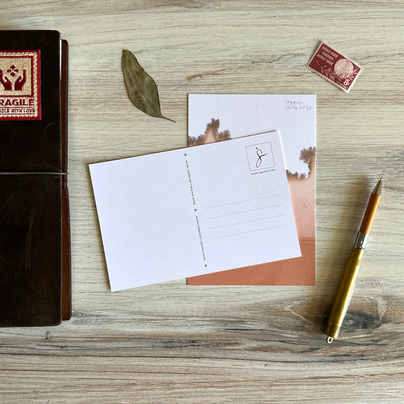 [BK Original Postcard] "Toyon" by Jen Herzig Smith